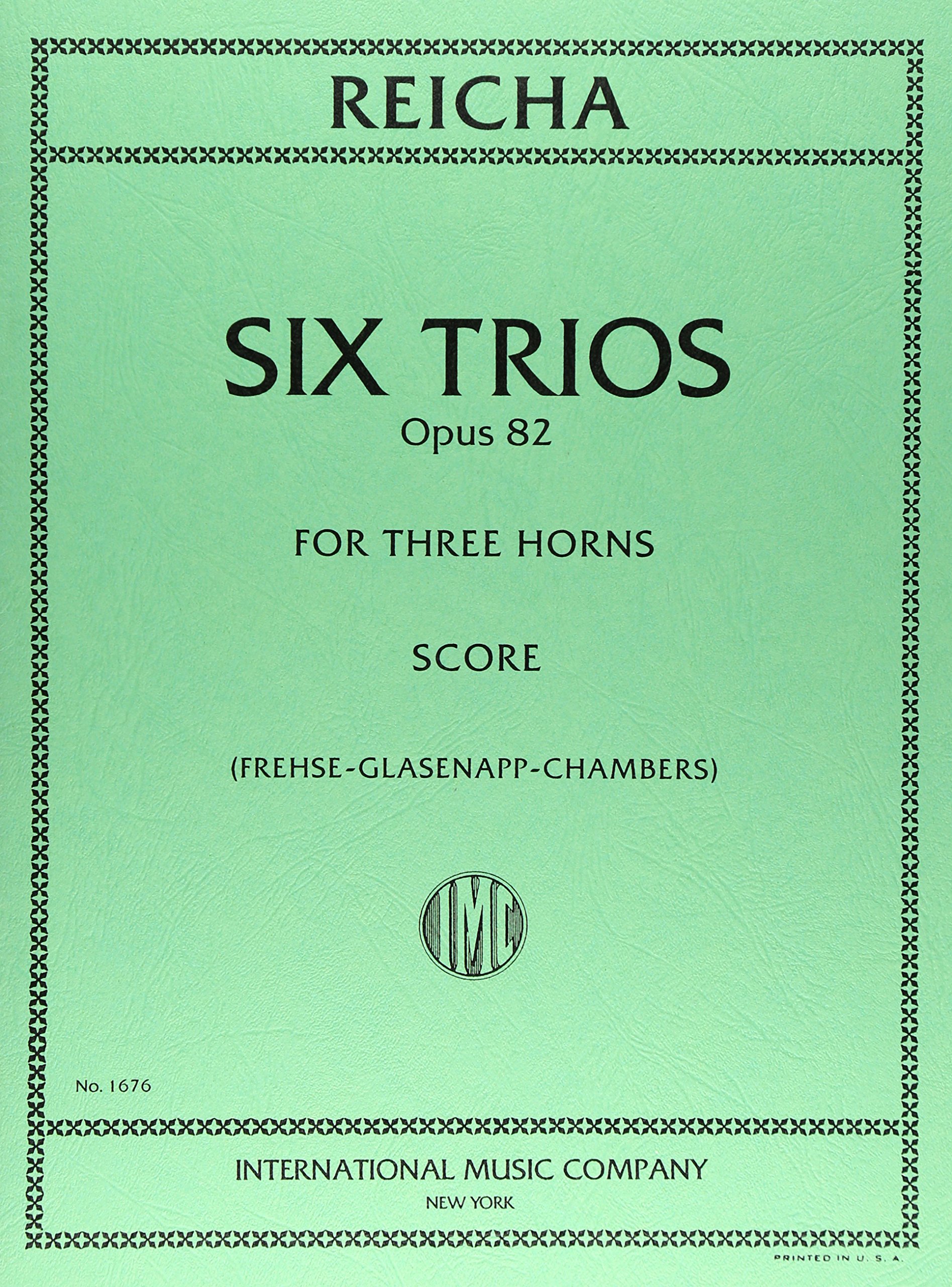 6つの三重奏曲 Op.82