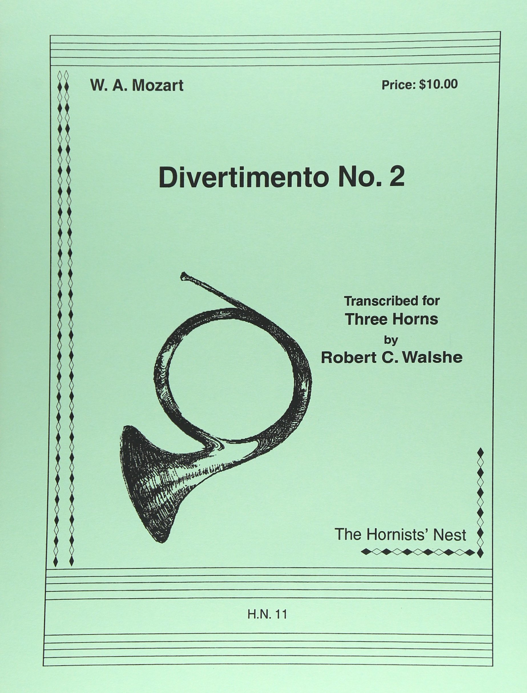 ディヴェルティメント 第2番 KV 131/ウォルシェ編曲