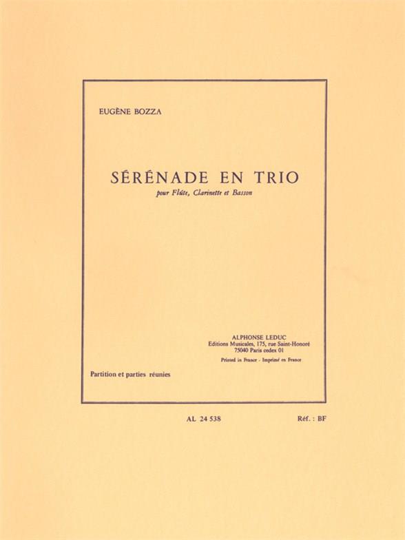 木管三重奏のためのセレナードとトリオ