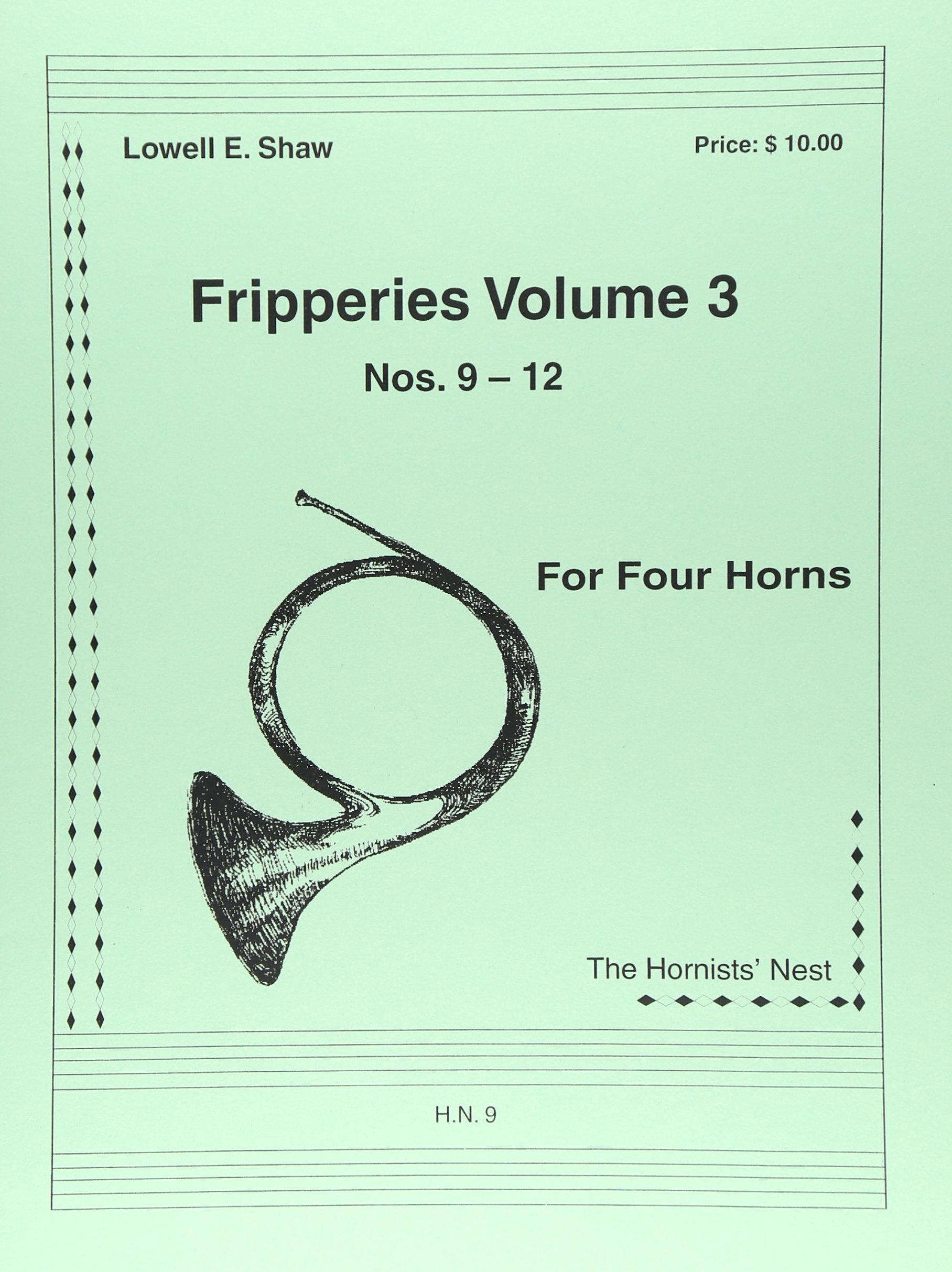 四重奏のためのフリッパリーズ 第3巻: 第9番-第12番