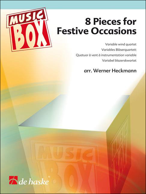祝祭のための8つの小品/フレックス・アンサンブル四重奏用/ヘックマン編曲