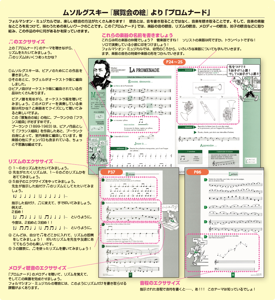 エクトール、音楽の初心者のために Vol.1【サンプル】