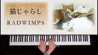 猫じゃらし / RADWIMPS　「午後の紅茶」CMソング　with猫　歌詞付き 月刊ピアノ6月号
