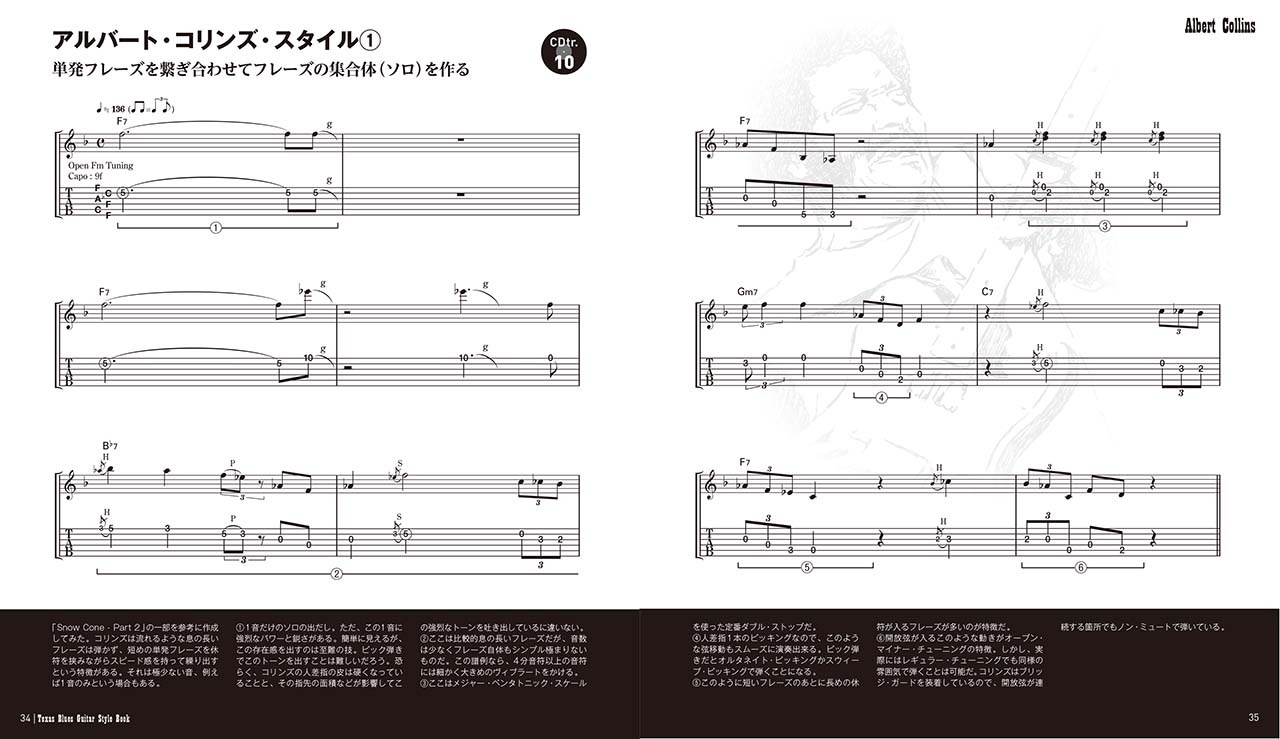 フレーズ ブルース ギター