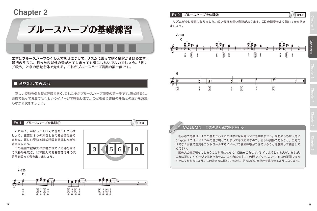 ヤマハ ブルースハープの教科書 ブルース フォーク ポップス の基礎から応用まで Cd付 教則本 Cd ブルースハープ ヤマハの楽譜出版