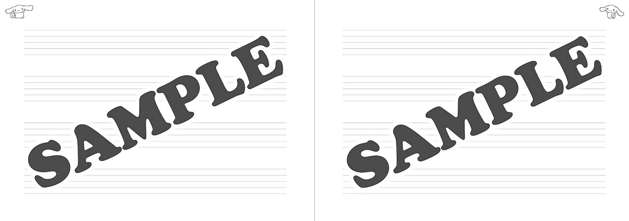 ヤマハ シナモロール おんがくのーと 4だん シールつき 文具 ノート ヤマハの楽譜出版